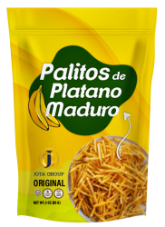 10 palitos de platano maduro