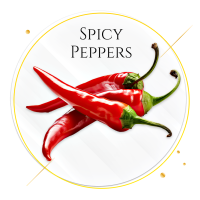 13. spicy peppers