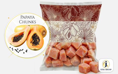 2. papaya chunks