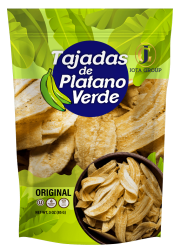 8 tajadas de platano verde
