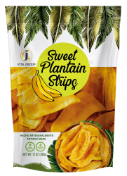 lenguas de platano maduro